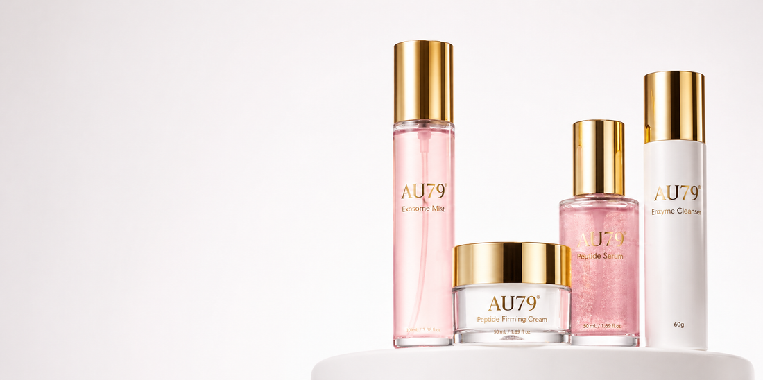 Au79 Exosome Mist, Peptide Serum and Peptide Firming Cream